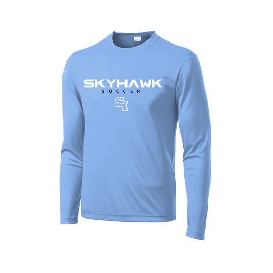 Light Blue Soccer Competitor Long Sleeve