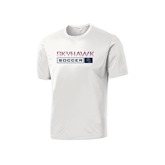 White Soccer Competitor Short Sleeve