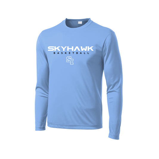 Light Blue Basketball Competitor Long Sleeve