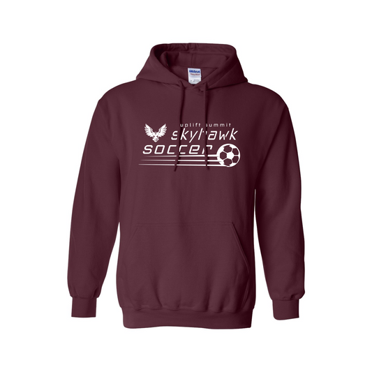 Maroon Soccer Hoodie